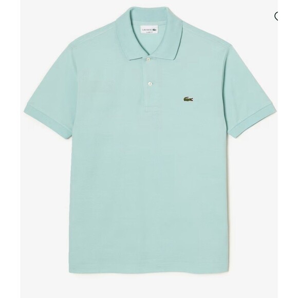 Lacoste Classic Big Fit‎ Mint Preppy Collared Polo Shirt Mens Size 8 / US 3XL - Picture 1 of 8